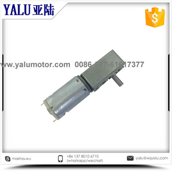 395 游戏机直流涡轮涡杆减速马达